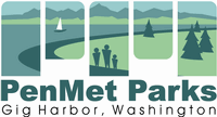 Peninsula Metropolitan Park District (PenMet Parks) Logo